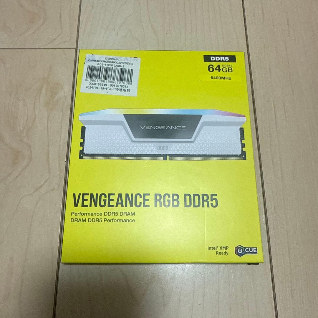 Corsair DDR5 6400MHz 64GB(32GB×2)