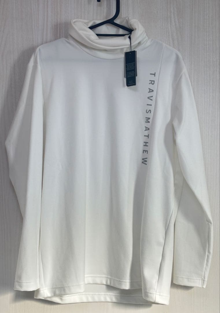 【石川遼プロ着用】ロゴプリント 長袖 オフタートルネック