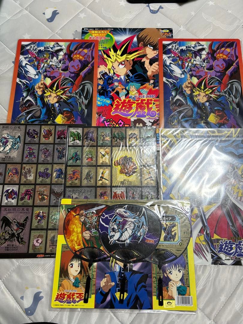 遊戯王 劇場パンフレット 下敷き シール ミニうちわ ジャンプフェスタ