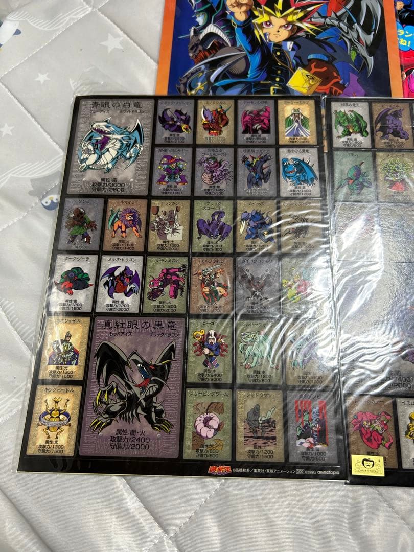 遊戯王 劇場パンフレット 下敷き シール ミニうちわ ジャンプフェスタ