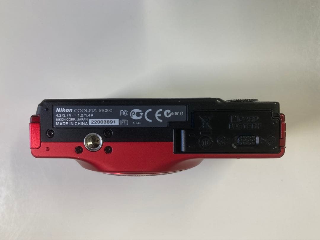 Nikon COOLPIX S8200 レッド【ジャンク】