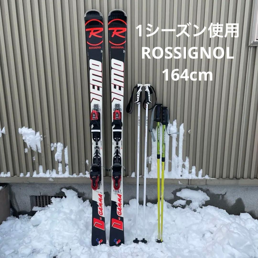 1シーズン使用　ROSSIGNOL DEMO スキー板 164 160 165
