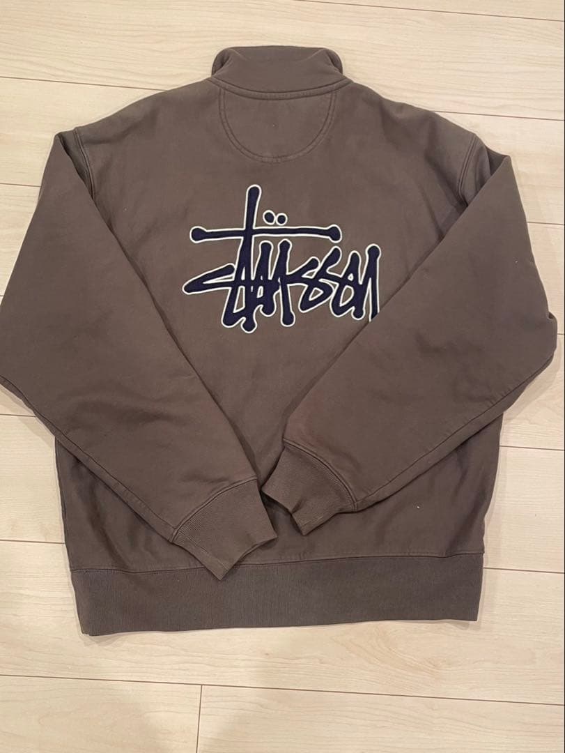 トップス Stussy x Denim Tears Half Zip Fleece22FW