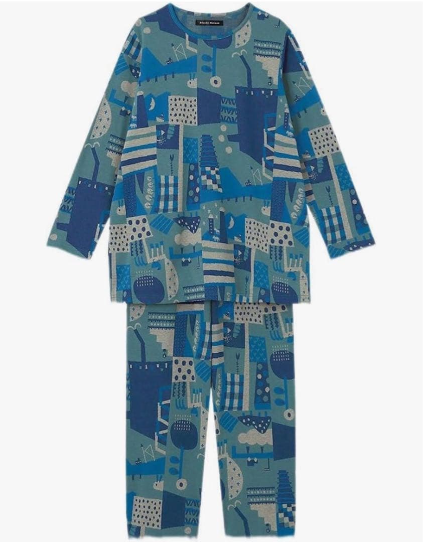 ワコール リラックス&スリープ] パジャマ アツコマタノ 長袖 長ズボン M