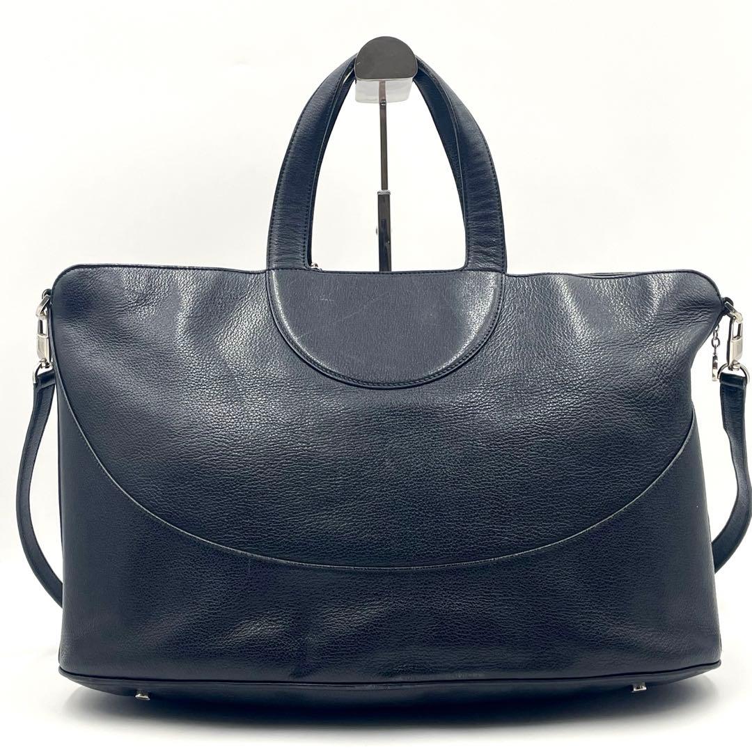 【美品】ブルガリ デコルテ トートバッグ ショルダー 2way レザー ビジネス