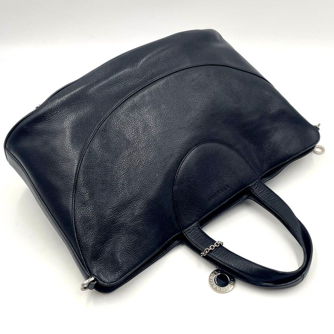 【美品】ブルガリ デコルテ トートバッグ ショルダー 2way レザー ビジネス