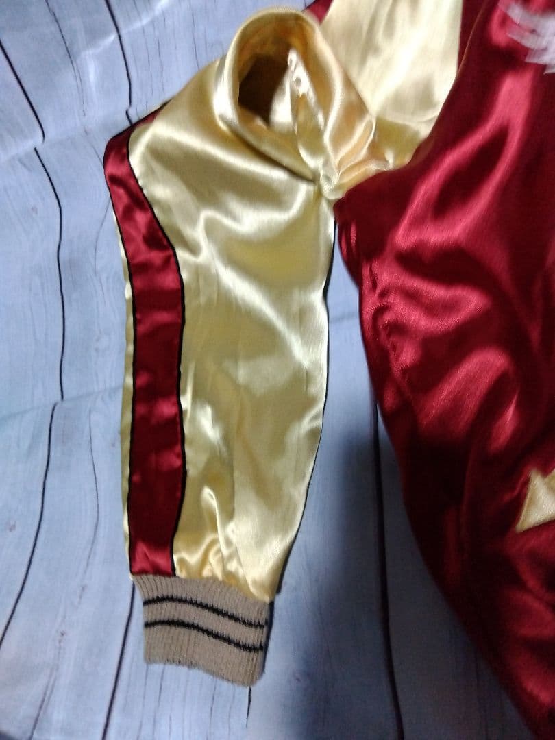 テーラー東洋　スカジャン　TT10930　鷹　日本地図　М