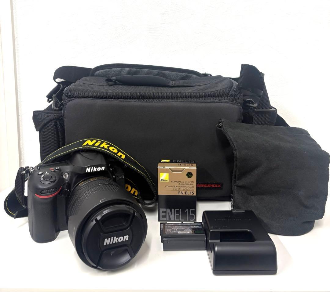 【超美品】NIKON D7200 18-140VRレンズキット カメラバッグ付