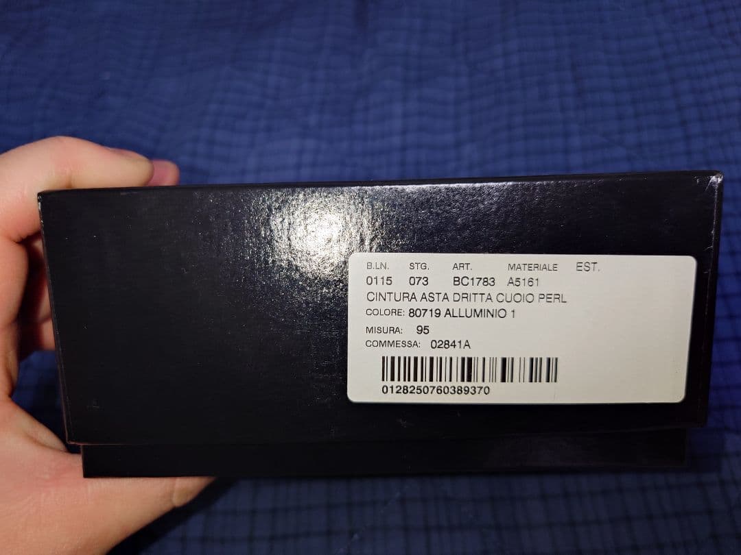 DOLCE & GABBANA BC1783 レザー ベルト 美品 完品