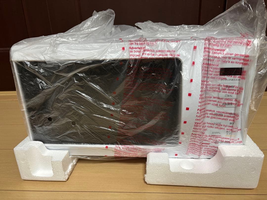 ◼️一回お試しのみ◼️アイリスオーヤマ　 電子レンジ　フラットテーブル　18L