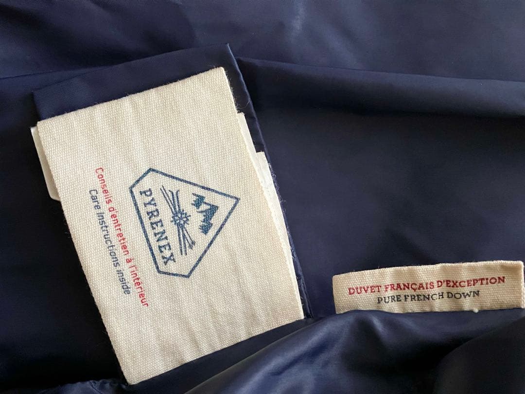 PYRENEX BELFORT ダウンジャケット ネイビー　メンズM