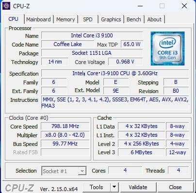 ミニPC ASRock Deskmini310 i3-9100 512GB/16GB