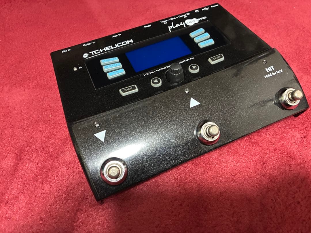 ギター TC Helicon play acoustic + SWITCH-3