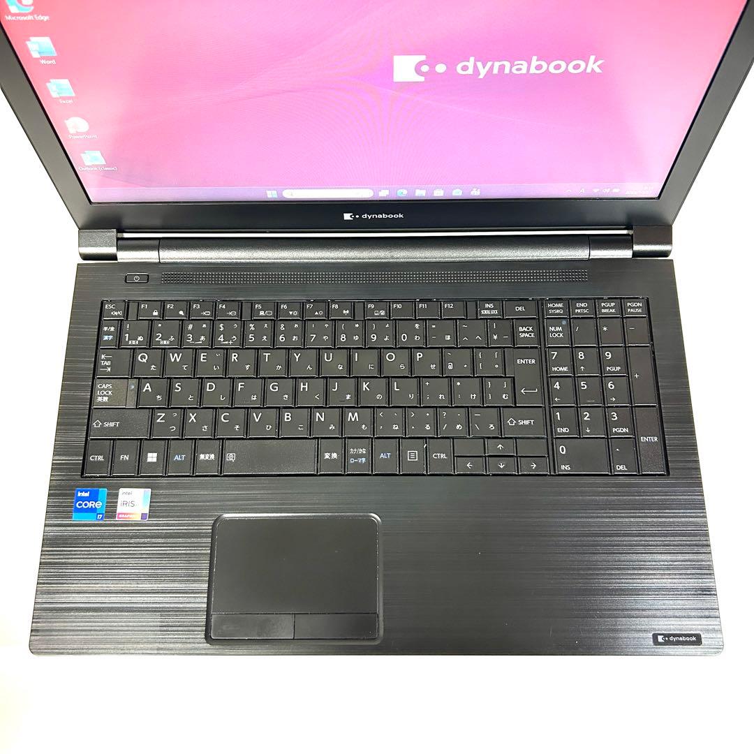美品 東芝 dynabook B65/HU i7 512GB 16GB オフィス