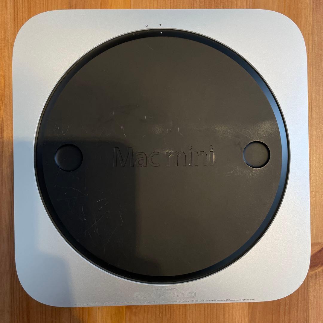 Macデスクトップ Mac mini(Late 2012) 2.5GHz/16GB/SSD500GB