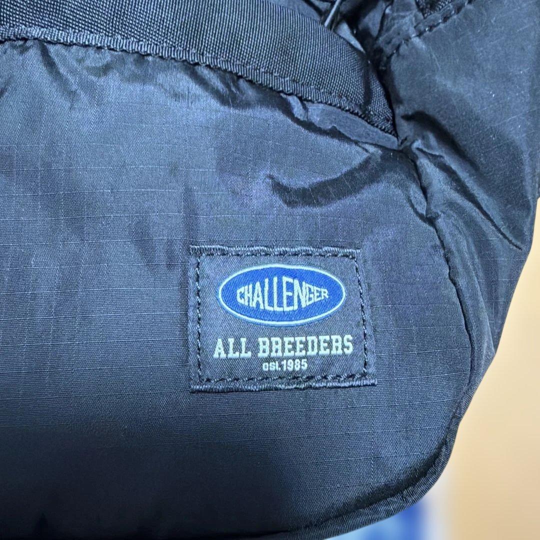 限定価格 CHALLENGER ALL BREEDERS ボディバッグ ブラック