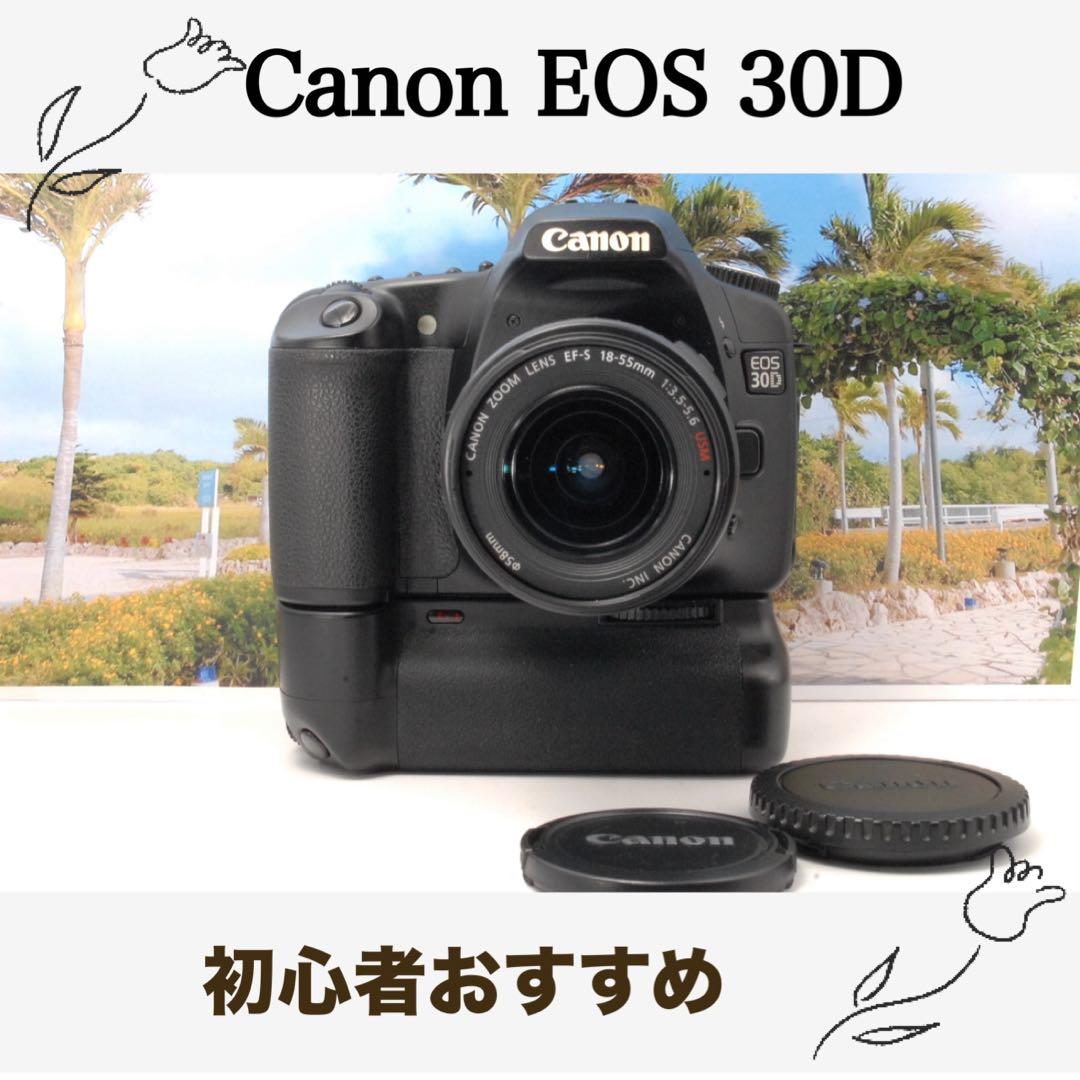 ✨エモ写真に✨Canon EOS 30D 美品 スマホ転送 簡単操作 初心者向け
