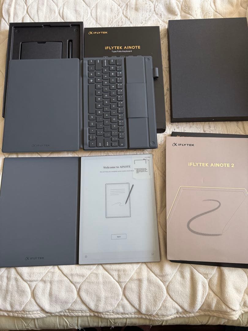 ＜今週末限定値下げ＞iFLYTEK AINOTE 2 キーボード付きカバーセット