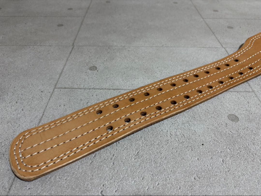 希少　新品　アメリカンドリーム レザー　革製　トレーニングベルト　希少Sサイズ
