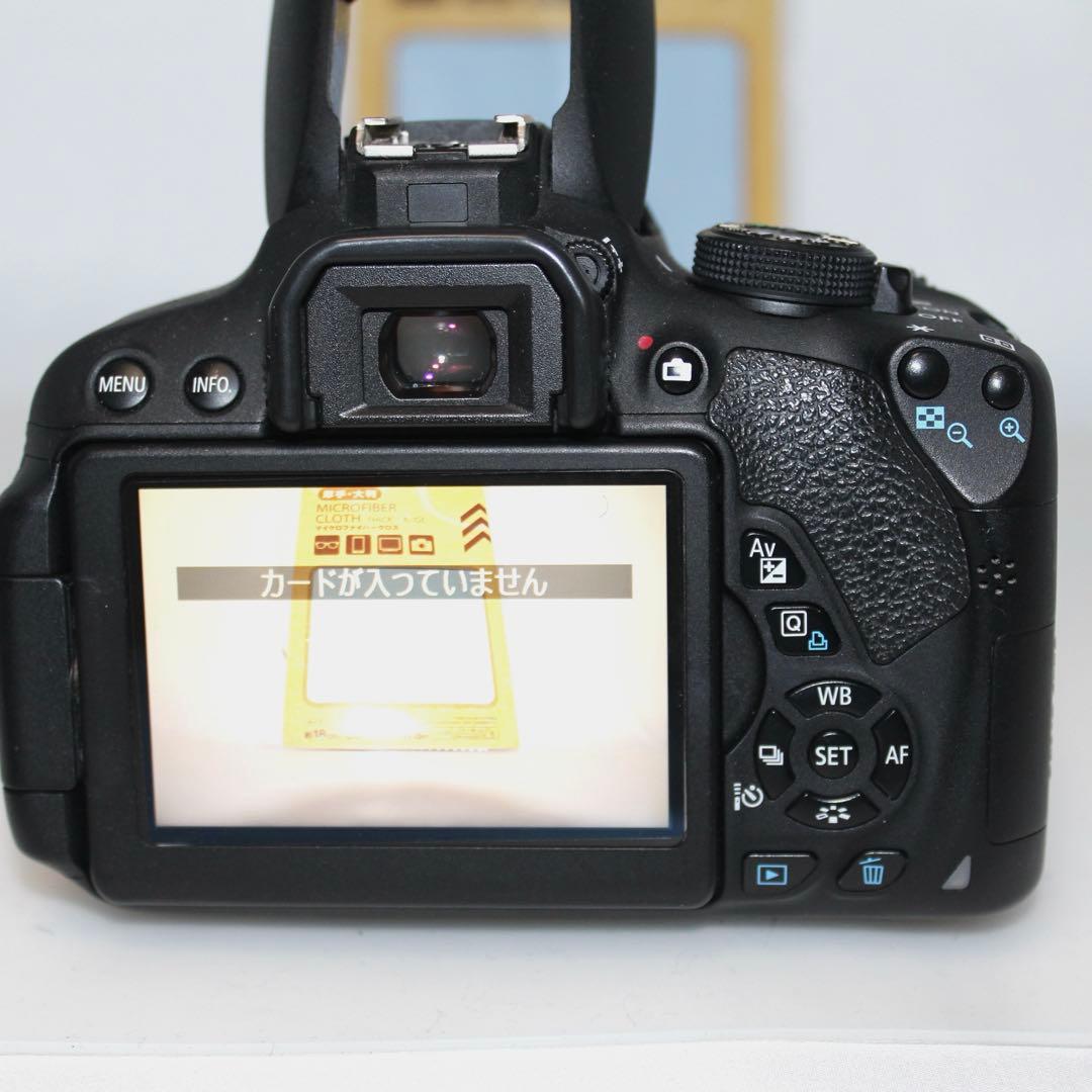 【美品】Canon Kiss X7i レンズセット手ぶれ補正レンズ　卒業式