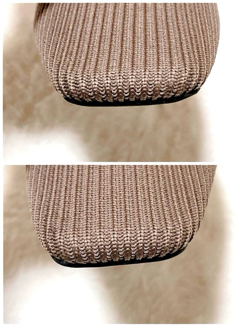 【美品】VIVAIA ビバイア　パンプス　スクエアトゥ ブラウン