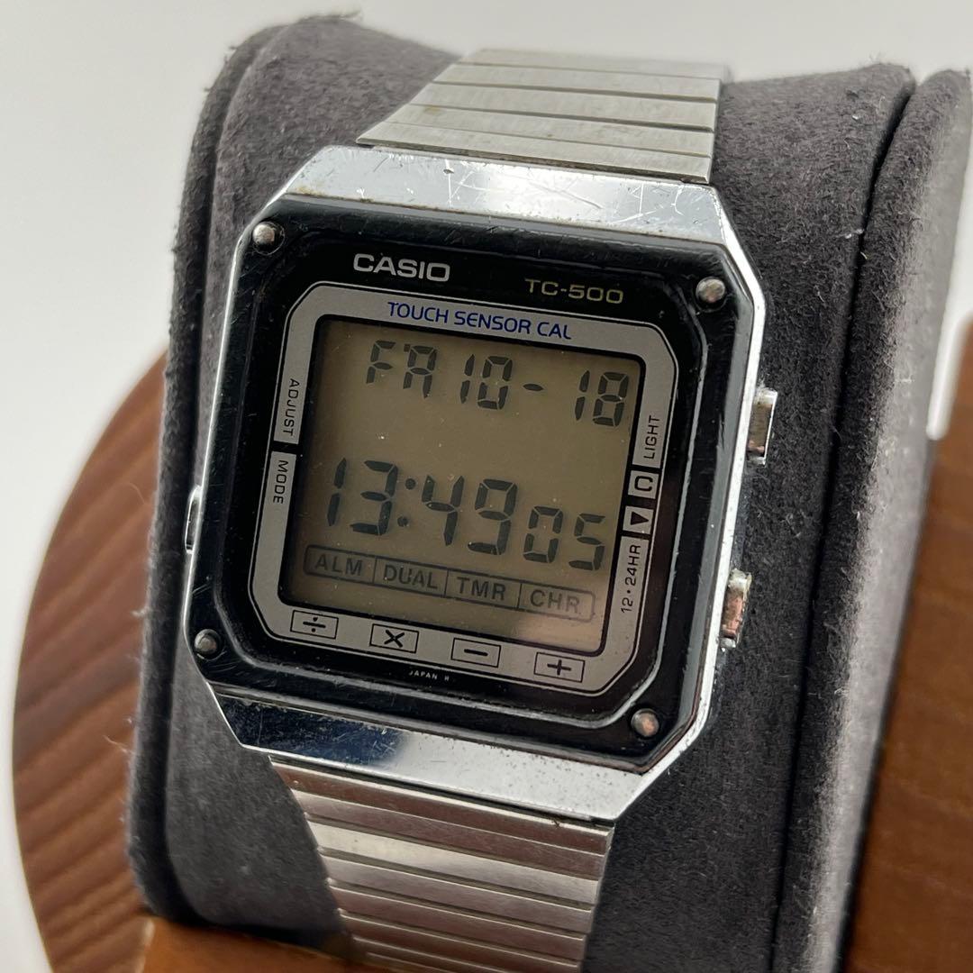 【希少】カシオ　TC-500 デジタル　タッチセンサー　カリキュレーター