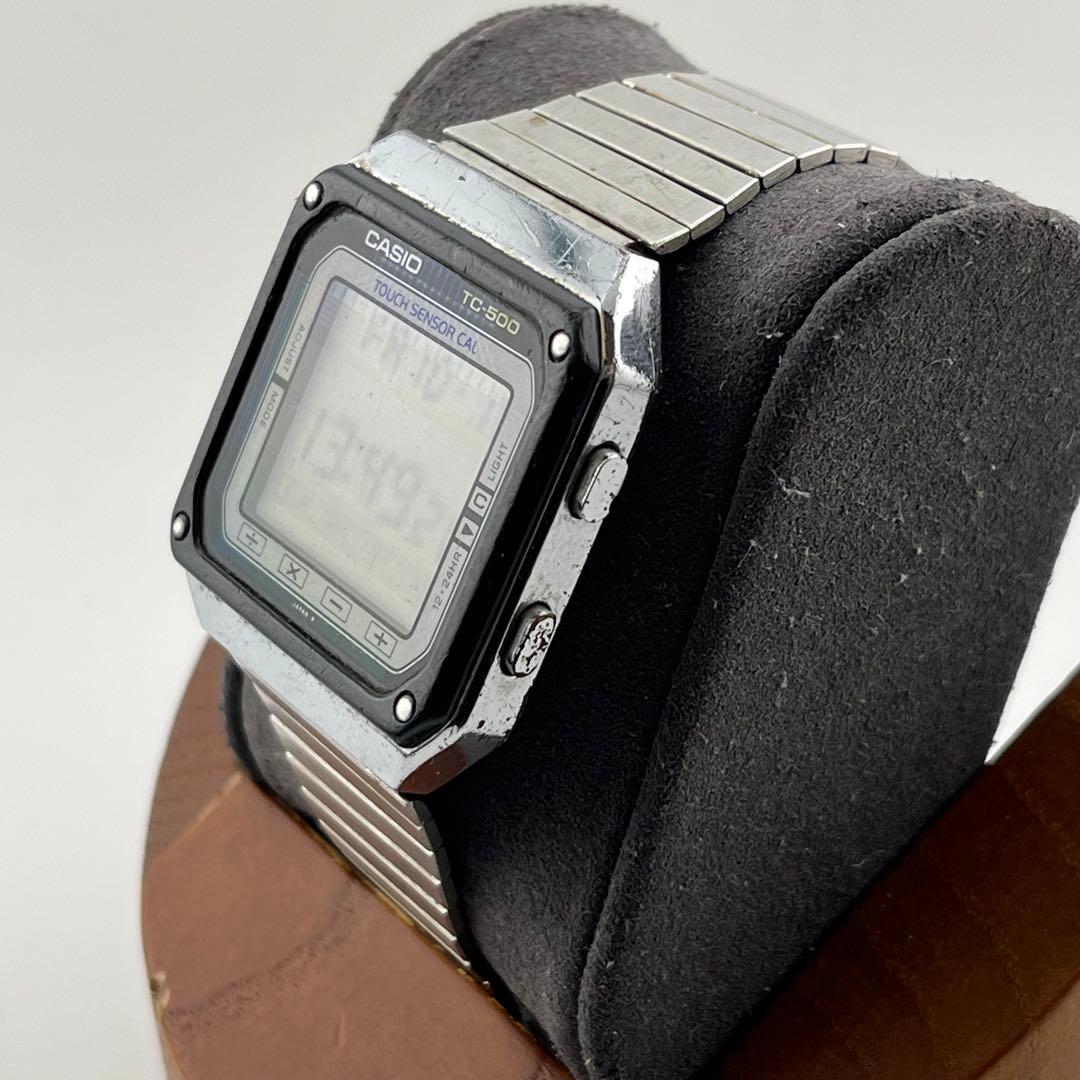 【希少】カシオ　TC-500 デジタル　タッチセンサー　カリキュレーター