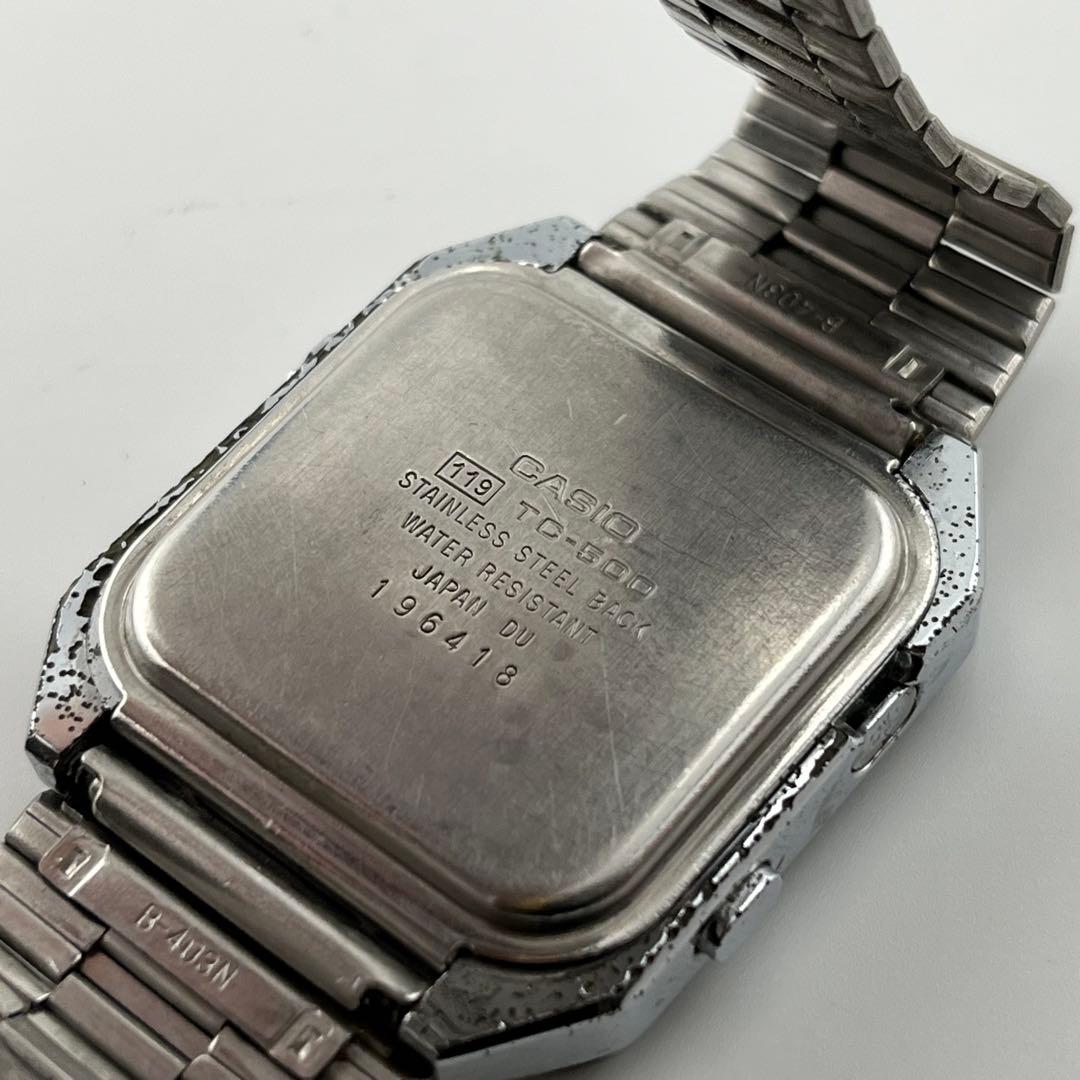 【希少】カシオ　TC-500 デジタル　タッチセンサー　カリキュレーター