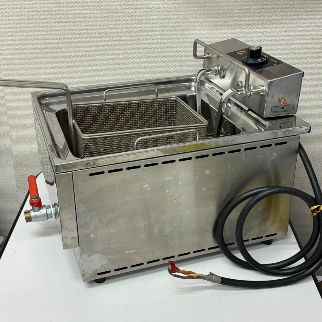 タニコー 卓上電気フライヤー ＴＣＦＬ－３５４５Ｅ　単相200V