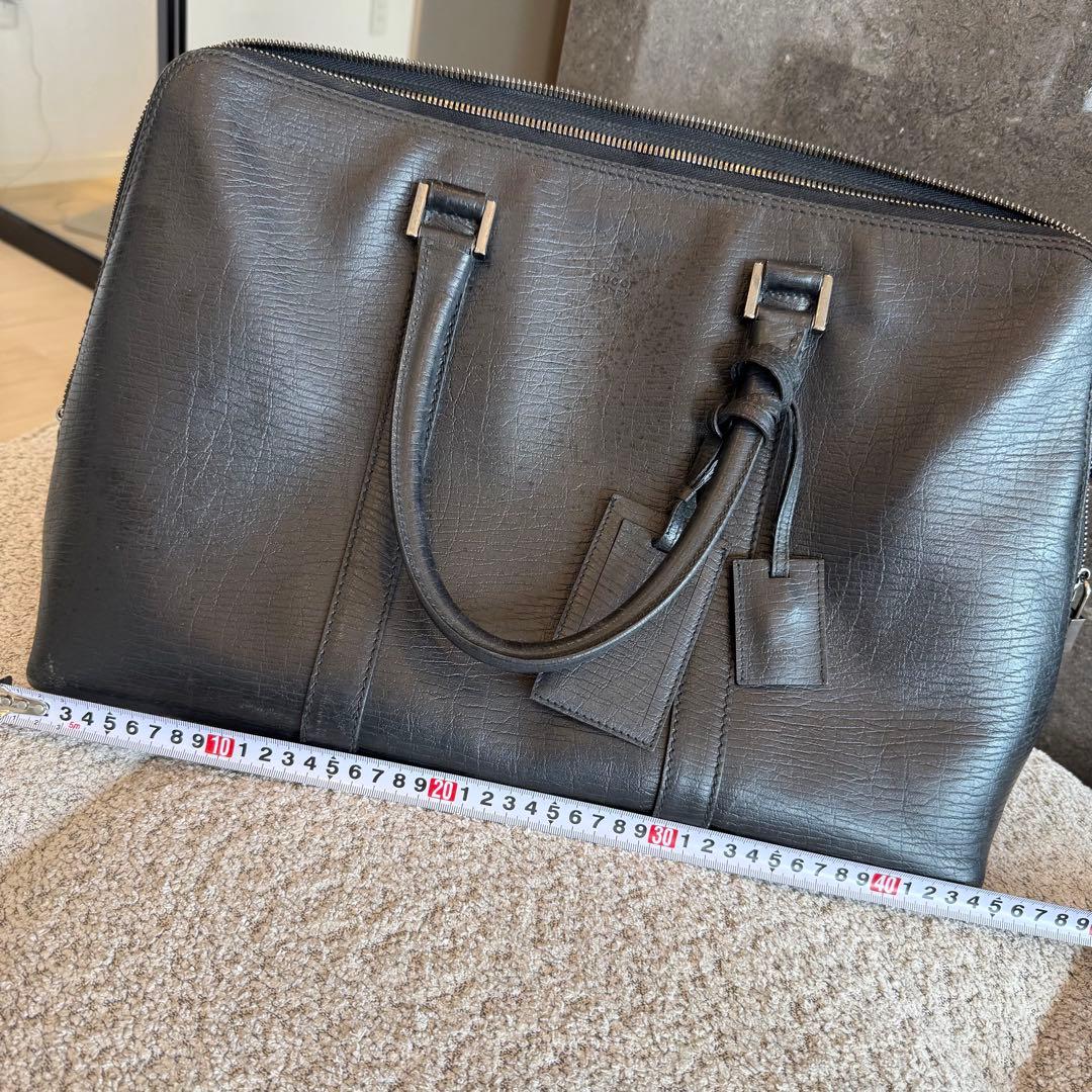 GUCCI（グッチ）ビジネスバッグ ブラック レザー