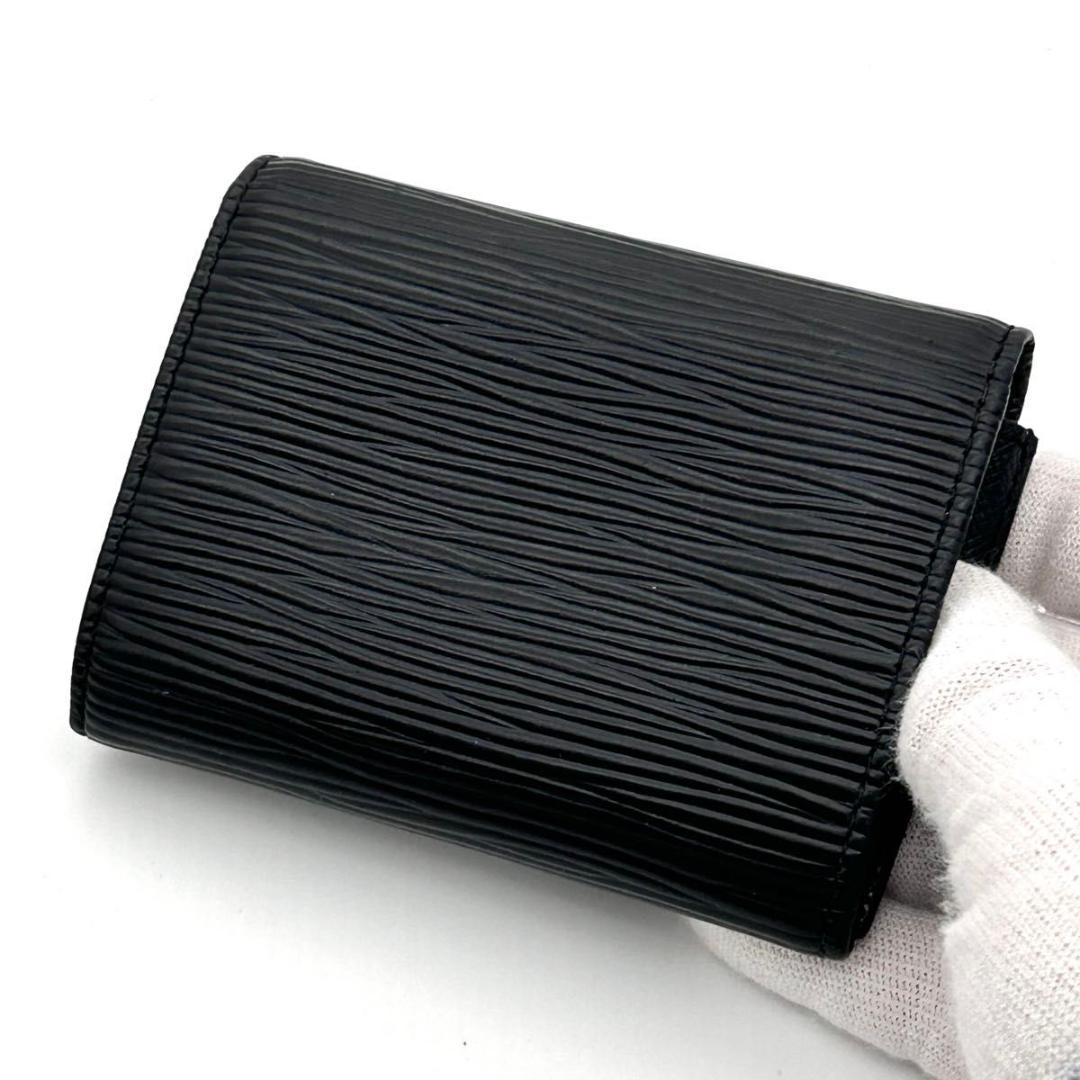 ルイヴィトン エピ ケース ポルトモネサーンプル 黒 カードケース