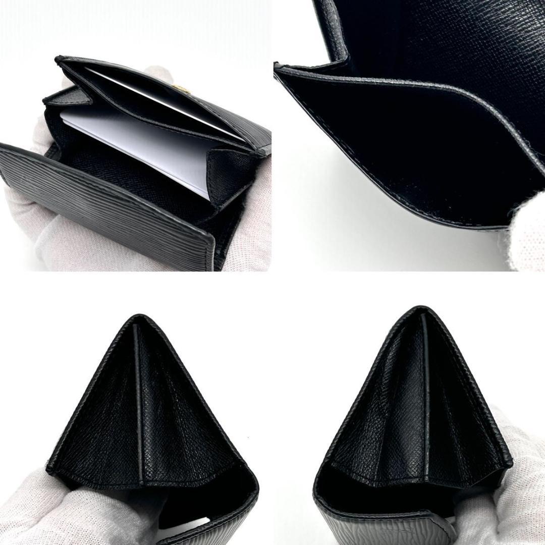 ルイヴィトン エピ ケース ポルトモネサーンプル 黒 カードケース