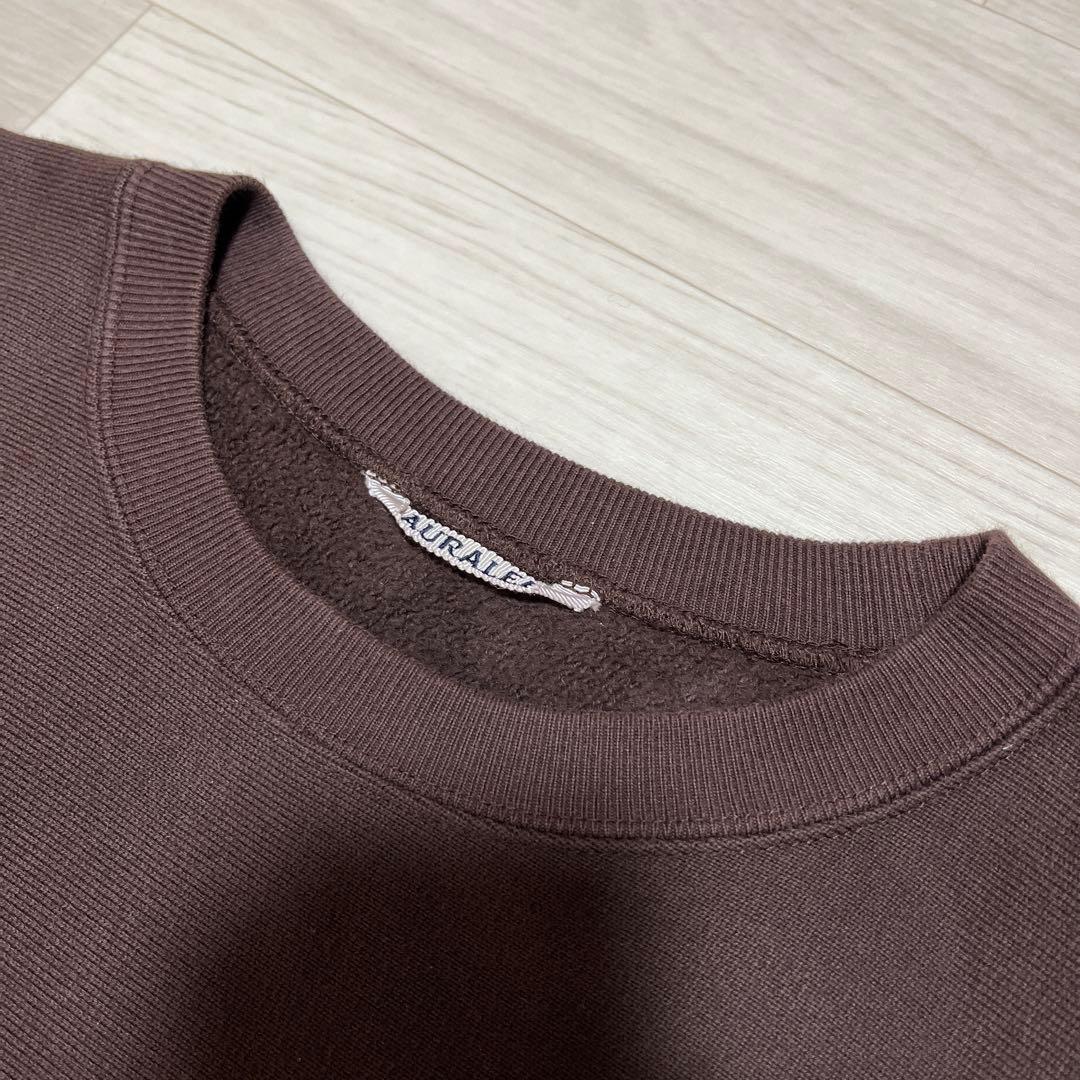 AURALEE HIGH COUNT HEAVY SWEAT P/O サイズ4