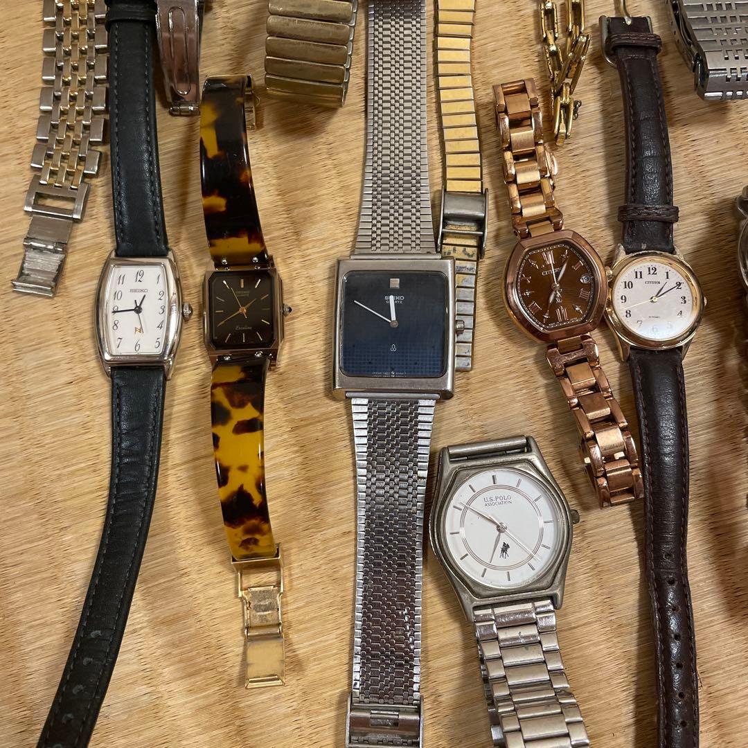 腕時計　まとめ売り　ジャンク品　CITIZEN SEIKO他いろいろ 21 点