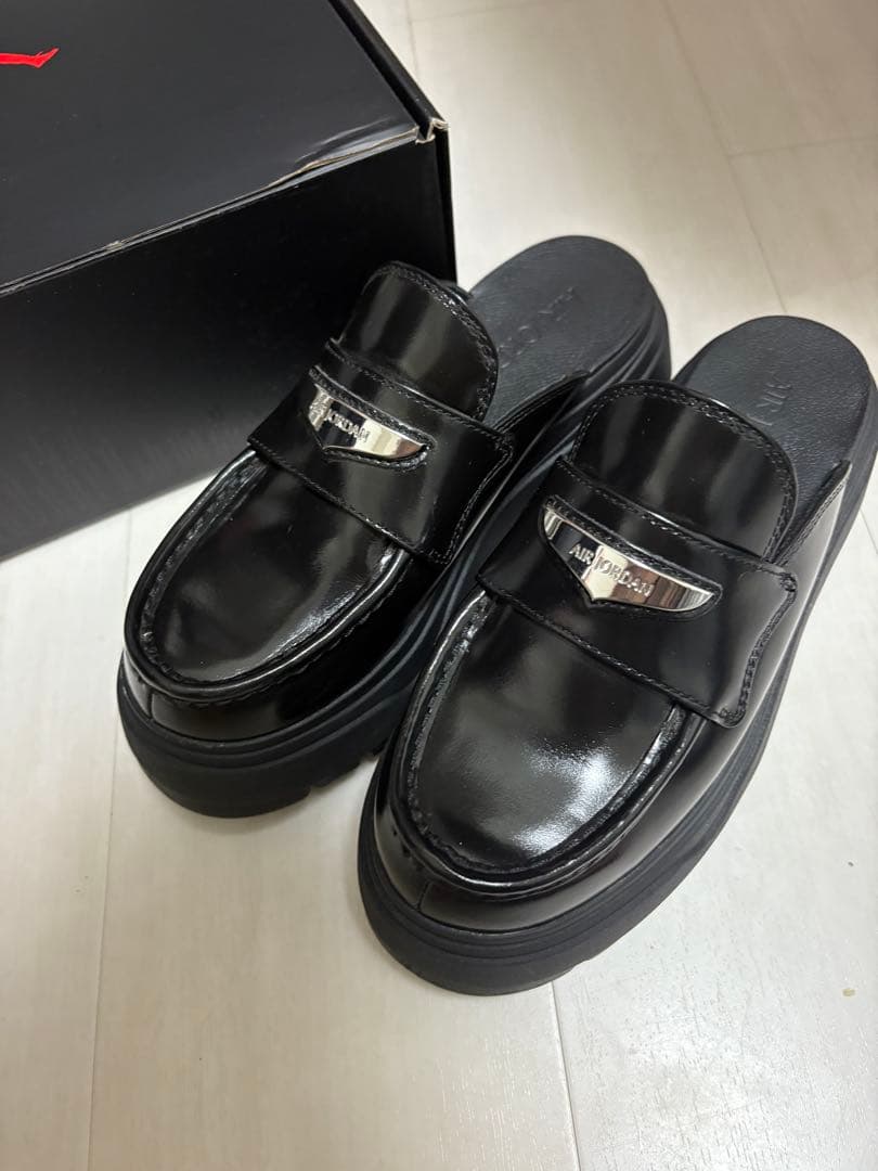 NIKE エア ジョーダン ミュール ブラック【24cm】