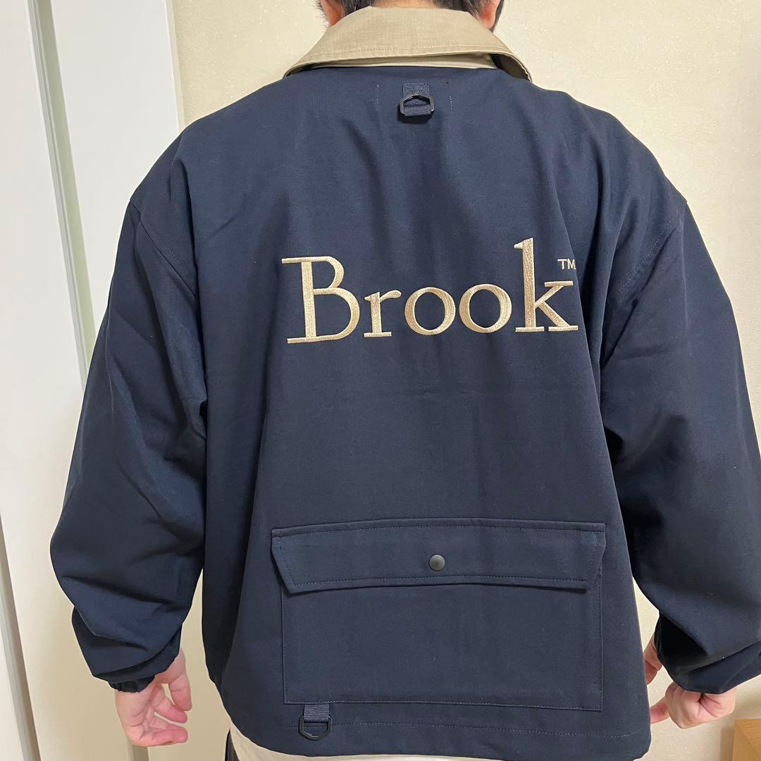 ゆ*ま様 Brook ジップアップジャケット ネイビー・ベージュ