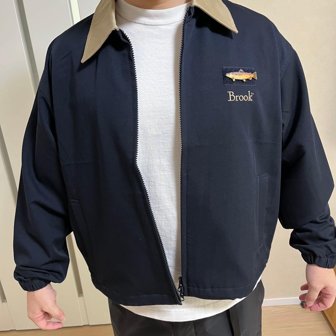 ゆ*ま様 Brook ジップアップジャケット ネイビー・ベージュ