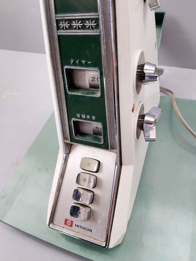 昭和レトロ 扇風機 HITACHI 日立 H-625動作品(あ89)