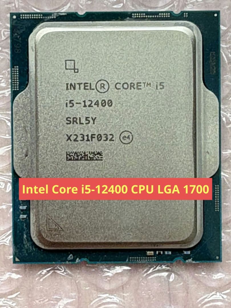 CPU Intel Core i5-12400 CPU LGA 1700
