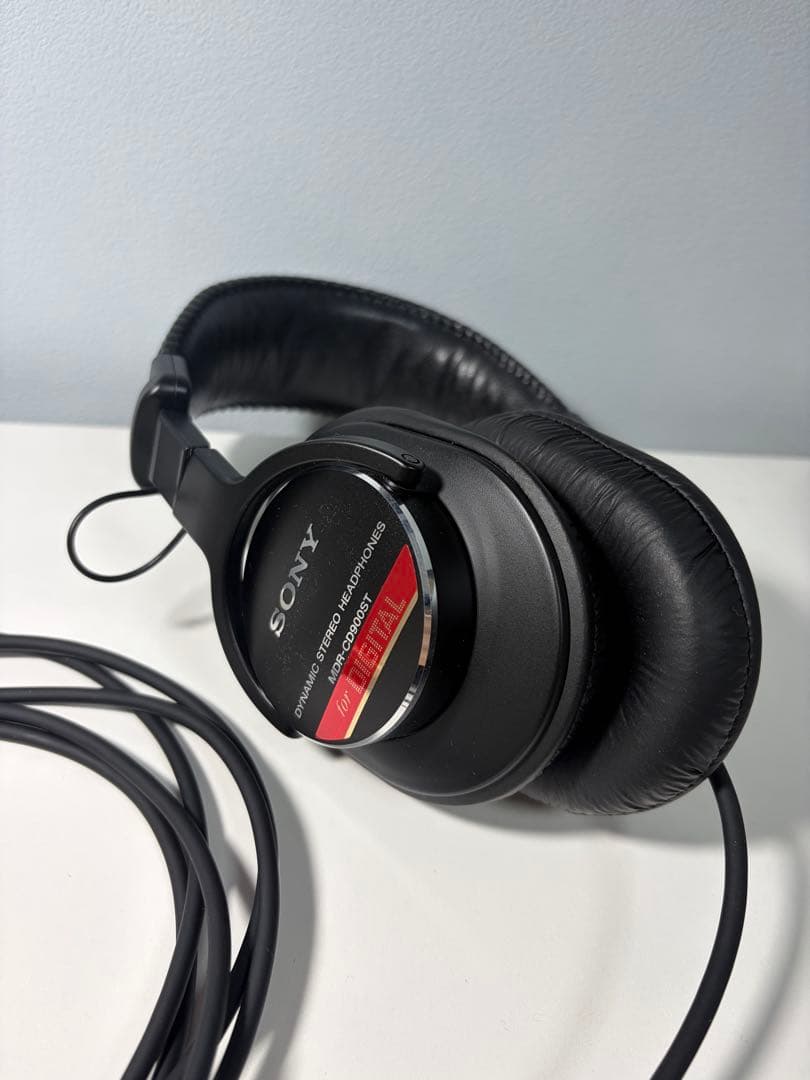 【美品】SONY MDR-CD900ST 密閉型スタジオモニターヘッドホン
