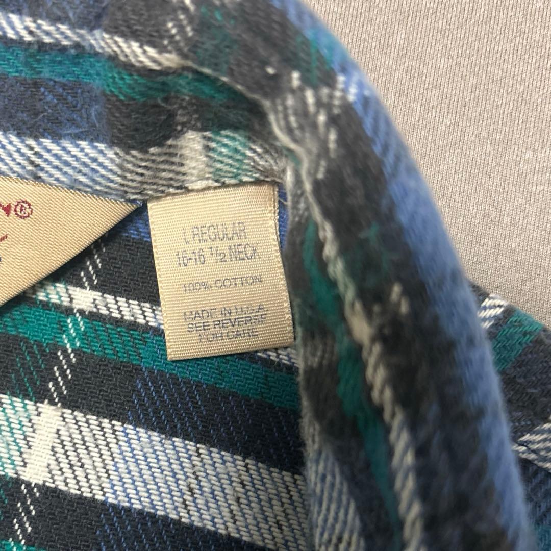 BIG MAC 【好配色】 ネルシャツ 80〜90s USA製 Lサイズ