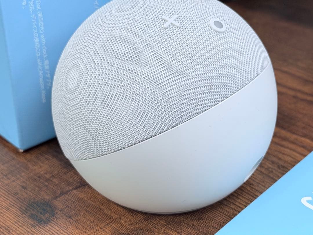 【美品】Echo Dot with Clock 第5世代 時計付き グレーシャー