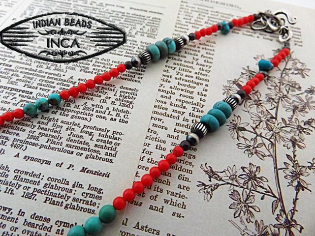 【マアサン】インディアンジュエリーネックレス ナバホ族 シルバー925