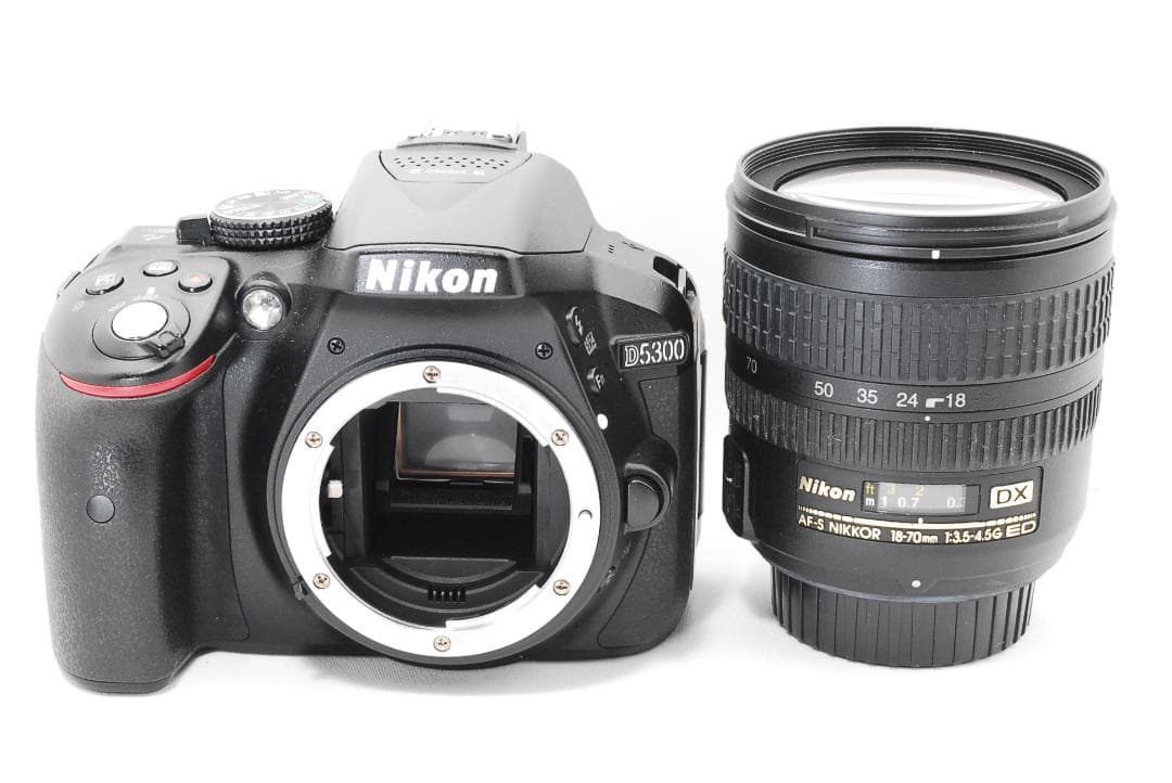 Nikon D5300 一眼レフカメラ バッテリーグリップ付き スマホ転送
