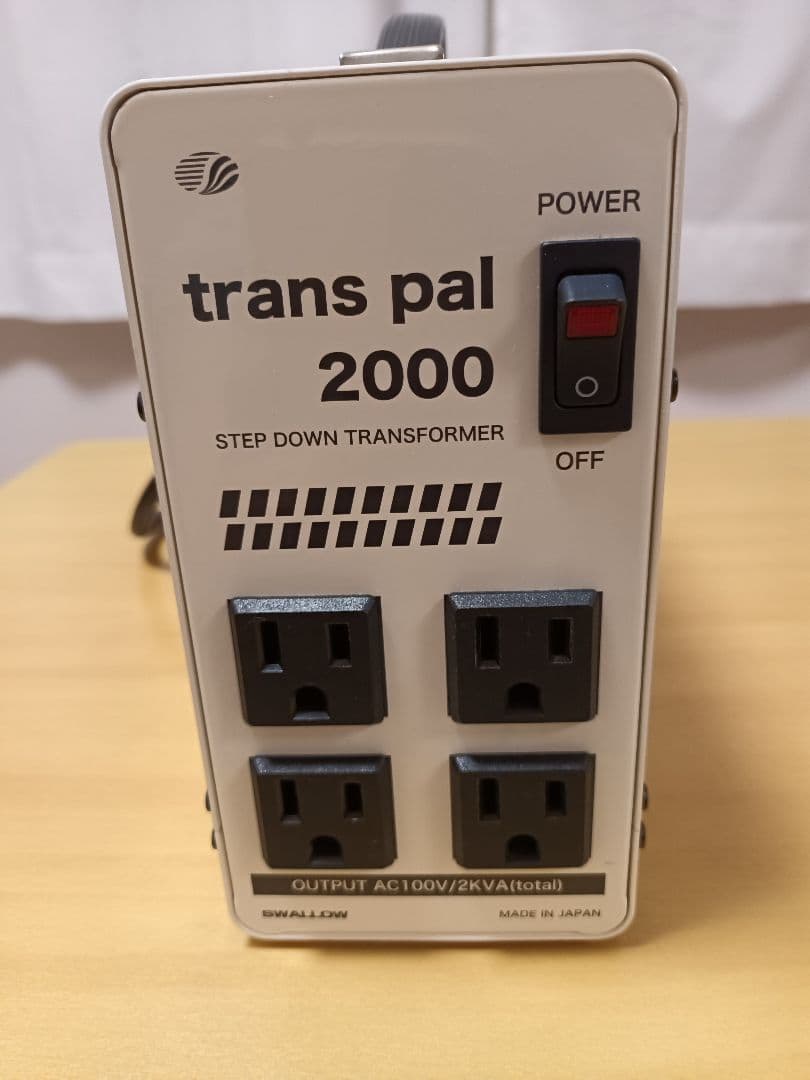 SWALLOW 海外用変圧器 PAL-2000EP