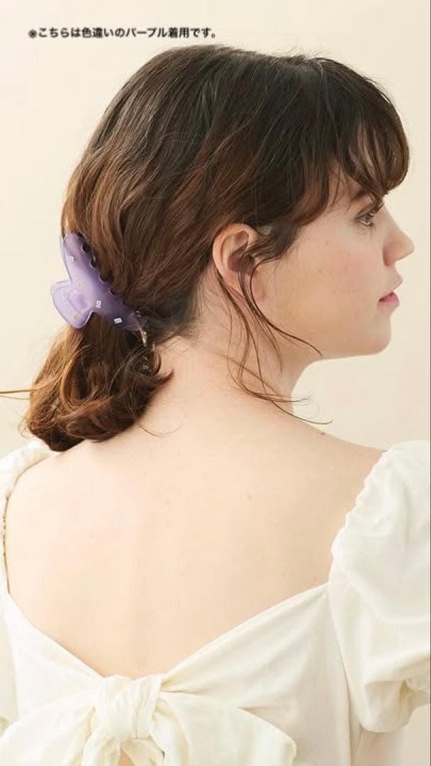 ALEXANDRE DE PARIS Mクリップ クリアピンク