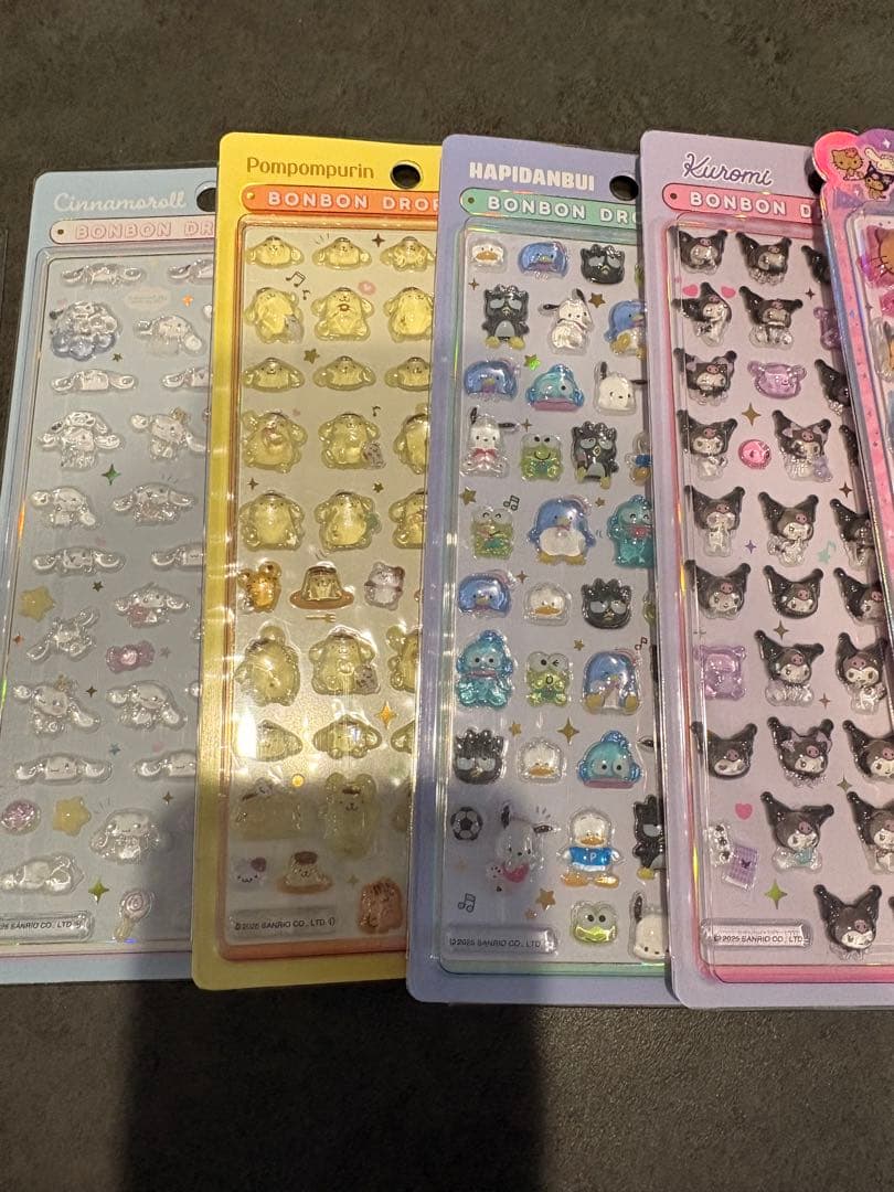 ボンボンドロップシール　サンリオセット