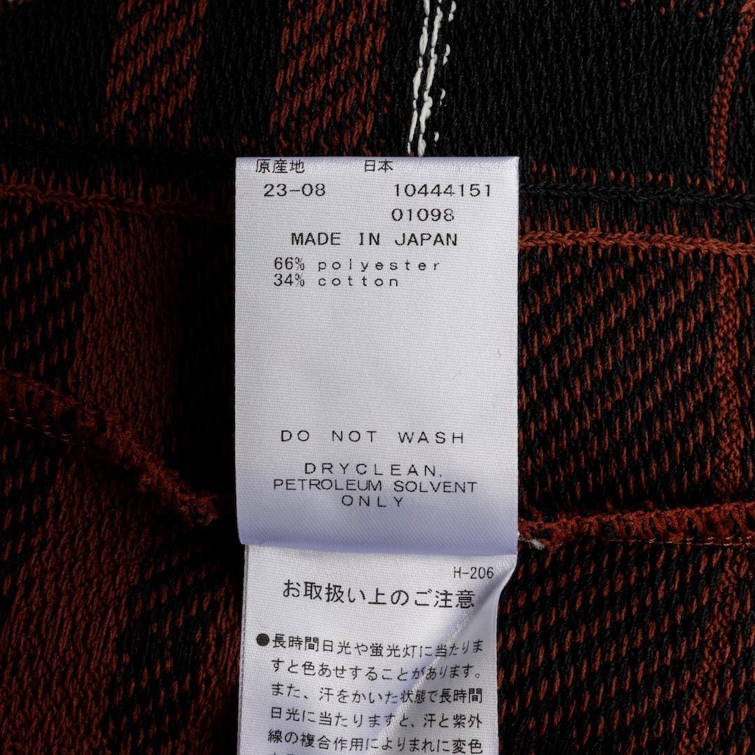 未使用 パーリーゲイツ 23AW ニット セーター チェック クルーネック 6