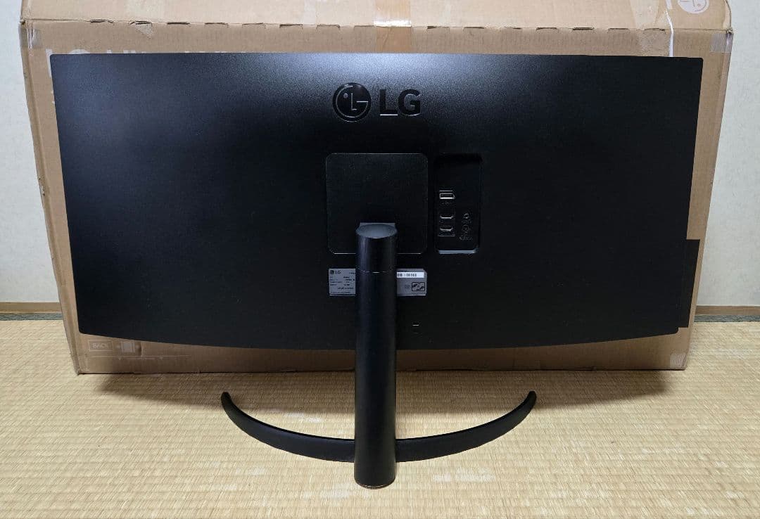 LG ウルトラワイドモニター 34WP60C-B 3440x1440
