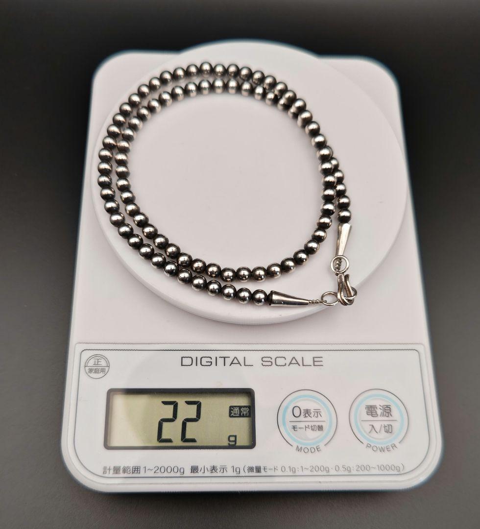 インディアンジュエリー◎ナバホパールネックレス◎ENB◎silver925